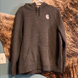 Carhartt Men's Gray Hoodie Sweater